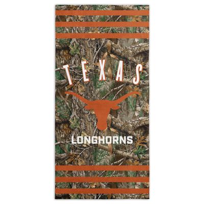 Northwest NCAA Texas Longhorns Unisex-Adult Beach Towel, 30" x 60", Realtree Stripes