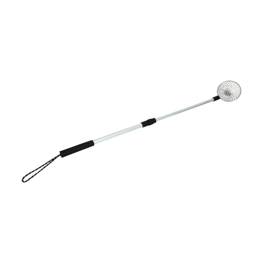 Metal Ice Fishing Scoop Skimmer: Plastic Foldable Detachable Winter Ice Fishing Scoop L