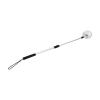 Metal Ice Fishing Scoop Skimmer: Plastic Foldable Detachable Winter Ice Fishing Scoop L view 1