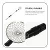 Metal Ice Fishing Scoop Skimmer: Plastic Foldable Detachable Winter Ice Fishing Scoop L view 2