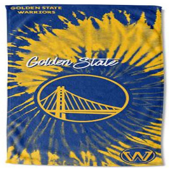 Northwest NBA Golden State Warriors Unisex-Adult Beach Towel, 30" x 60", Psychedelic Legacy