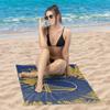 Northwest NBA Golden State Warriors Unisex-Adult Beach Towel, 30" x 60", Psychedelic Legacy view 2