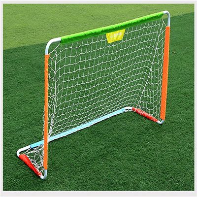LSDRALOBBEB Mini Soccer Goal Portable Soccer Net Pop Up Goal Nets Children's Football Goal Football Goals Steel Suitable for Outdoor Garden 3-5 People Football Sports Competition Training 1112