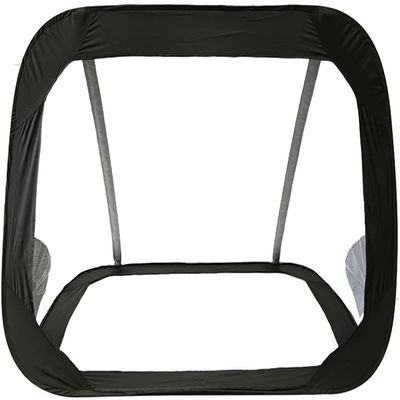 LSDRALOBBEB Mini Soccer Goal Portable Soccer Net Pop Up Goal Nets Outdoor Children's Portable Football Training Stand Football Goals Black Football Gate for Home Club Garden Beach 1112