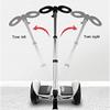 GYL Scooter Adjustable Handlebar Extension Knee Bar Self Balance Hoverboard Hand Control Handle Stand Release Knee Pressure Replacement for Segway Ninebot miniPRO miniLITE S (set of handrail black) view 3