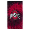 Northwest NCAA Ohio State Buckeyes Unisex-Adult Beach Towel, 30" x 60", Psychedelic view 1