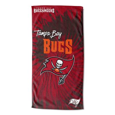 Northwest NFL Tampa Bay Buccaneers Unisex-Adult Beach Towel, 30" x 60", Psychedelic