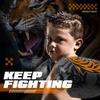 Boxing Gloves and Hand Wraps Set, 6 oz Weight Style for Speed Training, Heavy Bag, Kickboxing, Muay Thai  Lightweight Tiger Print Mitts for Beginners & Cardio Workouts view 2