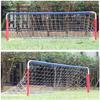 Mini Soccer Goal Portable Soccer Net Pop Up Goal Nets Children's Football Training Set Football Goals Outdoor Garden Pop-Up Football Goal Stabilize the Steel Doorpost LSDRALOBBEB 1112(Size:120x55x75cm view 3