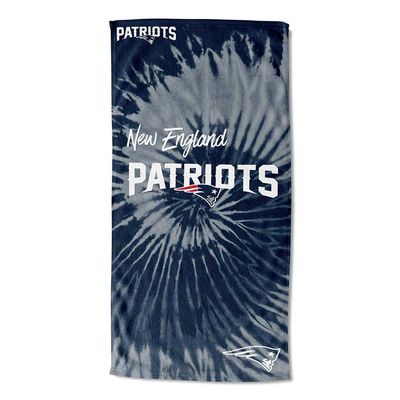 Northwest NFL New England Patriots Unisex-Adult Beach Towel, 30" x 60", Psychedelic