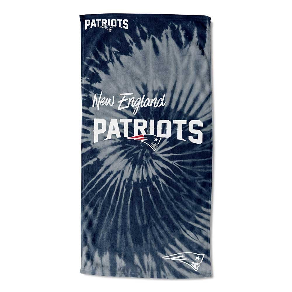 Northwest NFL New England Patriots Unisex-Adult Beach Towel, 30" x 60", Psychedelic