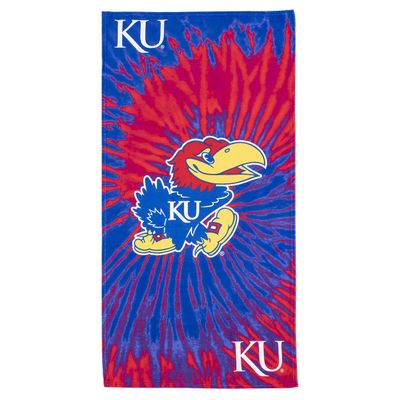 Northwest NCAA Kansas Jayhawks Unisex-Adult Beach Towel, 30" x 60", Psychedelic
