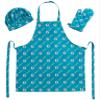 Northwest NFL Miami Dolphins Unisex-Adult 3-Piece Apron, Oven Mitt and Chef Hat Set, One Size, Team Colors