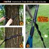 AnorTrek Professional Camping Hammocks with Mosquito Net, Lightweight Double for Camping, Hiking & Backpacking | Includes Two 10 FT Tree Straps, 230T Nylon Design view 3