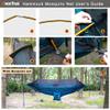 AnorTrek Professional Camping Hammocks with Mosquito Net, Lightweight Double for Camping, Hiking & Backpacking | Includes Two 10 FT Tree Straps, 230T Nylon Design view 4