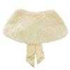 HULIJA Girls Princess Faux Fur Wraps Shawl Flower Girls Bolero Shrug Cape Party Wedding Dress Up Outerwear Champagne One_Size view 2