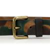 Camouflage Tactical Belt Rigid Solid Brass Buckle Sports Belt Leather Belt Military Unisex Belt view 4