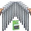 Alien Pros Golf Grip Wrapping Tapes (16-Pack) - Innovative Golf Club Grip Solution - Enjoy a Fresh New Grip Feel in Less Than 1 Minute (16-Pack, Skull Black) view 1