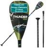 SereneLife Adjustable SUP Paddle - Adjustable 3-piece Mix Carbonfiber Paddle, Lightweight & Comfortable to Use, Includes Carrying Bag w/ Zip and Handle, Comfortable Grip & Powerful Stroke view 1