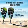 SereneLife Adjustable SUP Paddle - Adjustable 3-piece Mix Carbonfiber Paddle, Lightweight & Comfortable to Use, Includes Carrying Bag w/ Zip and Handle, Comfortable Grip & Powerful Stroke view 3