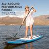 SereneLife Adjustable SUP Paddle - Adjustable 3-piece Mix Carbonfiber Paddle, Lightweight & Comfortable to Use, Includes Carrying Bag w/ Zip and Handle, Comfortable Grip & Powerful Stroke view 4