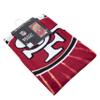 Northwest NFL San Francisco 49ers Unisex-Adult Beach Towel, 30" x 60", Psychedelic view 3