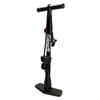 Coleman Bicycle Air Pump, Pressure Gauge, English, American Style, Presta Type, Valve Compatible, Black Floor Pump view 1
