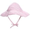 Brook + Bay Baby Sun Hat - Beach Hat, Summer Hat, Swim Hat for Baby Large - Pink Floral view 1