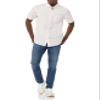 Amazon Essentials Short Sleeve Shirt for Men, Available in Big & Tall, Pink, X-Small view 3