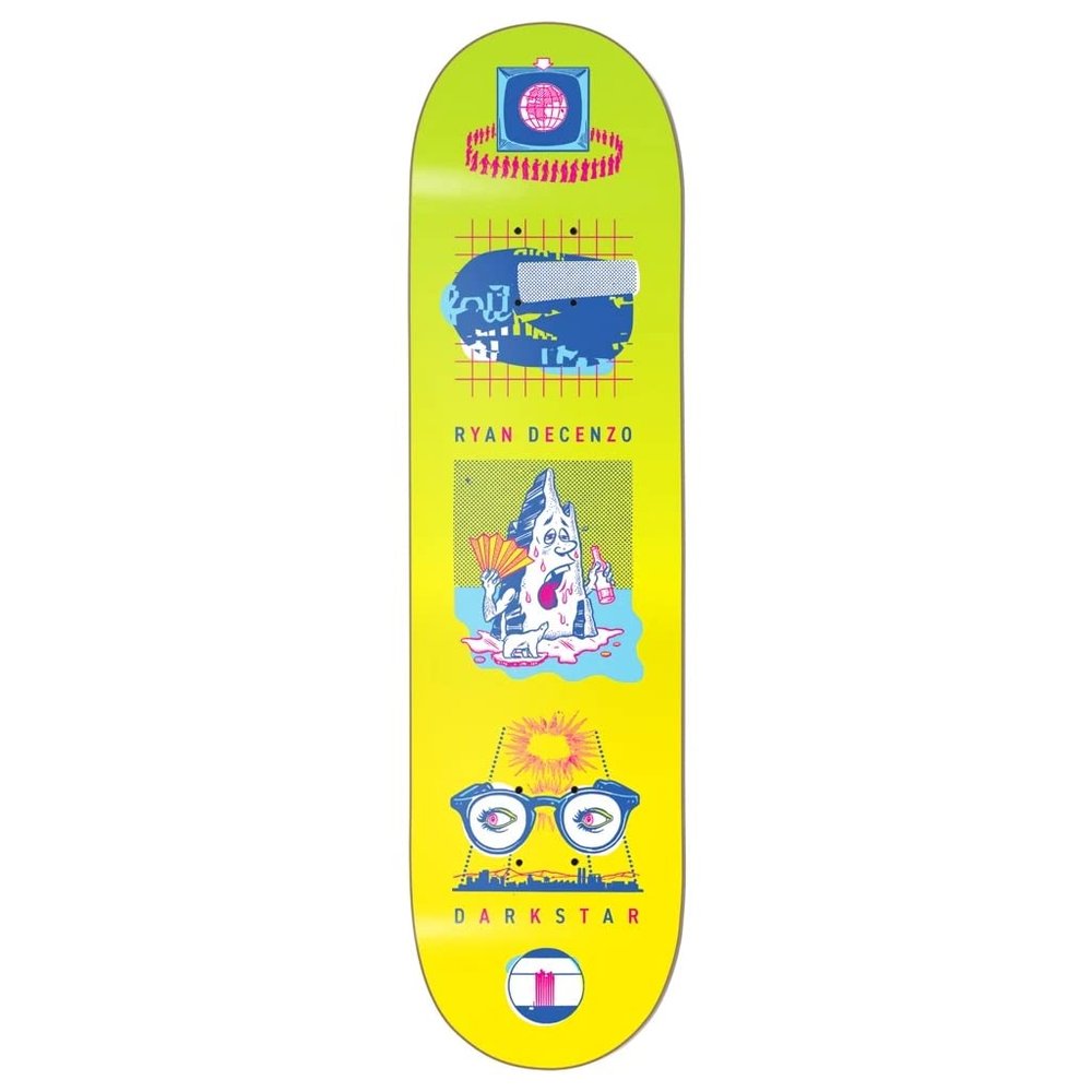 Darkstar Skateboard Deck Decenzo New Abnormal 8.375" x 32"