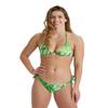 ARENA All Over Women's Triangle Bikini Set - Fashion Two Piece Swimsuit | Women's Bathing Suit, Cute Bikini Swimsuits for Beach & Pool,Leaf Multi view 1