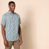 Amazon Essentials Short Sleeve Shirt for Men, Available in Big & Tall, Blue Floral, X-Small view 3