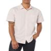Amazon Essentials Short Sleeve Shirt for Men, Available in Big & Tall, Pink Stripe, Medium view 4