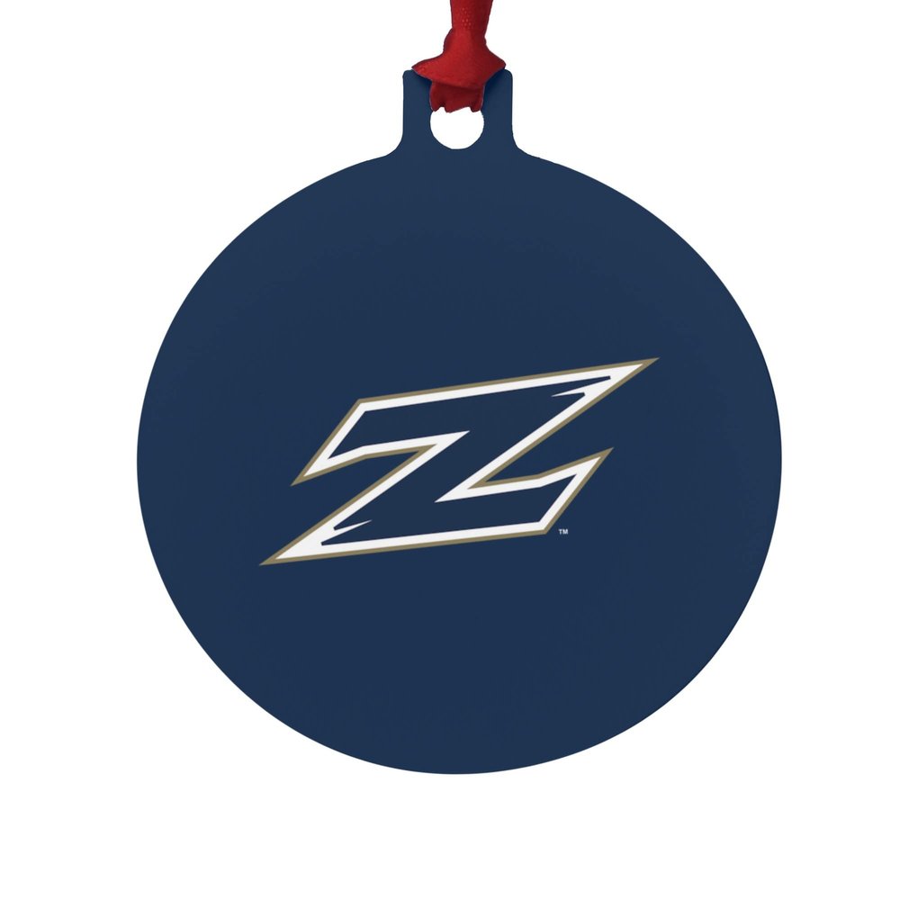 GRAPHICS & MORE University of Akron Primary Aluminum Holiday Christmas Tree Ornament - 3.0" (7.6 cm) x 3.37" (8.6 cm)