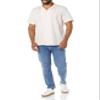 Amazon Essentials Men's Vacation Cotton Resort Shirt, Slim-Fit Short Sleeve, Pink, Small view 3