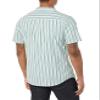 Amazon Essentials Men's Vacation Cotton Resort Shirt, Slim-Fit Short Sleeve, Multicolor Stripe, X-Small view 2