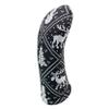 Black & White Christmas Sweater Hybrid Club Headcover Handmade by BeeJos view 2