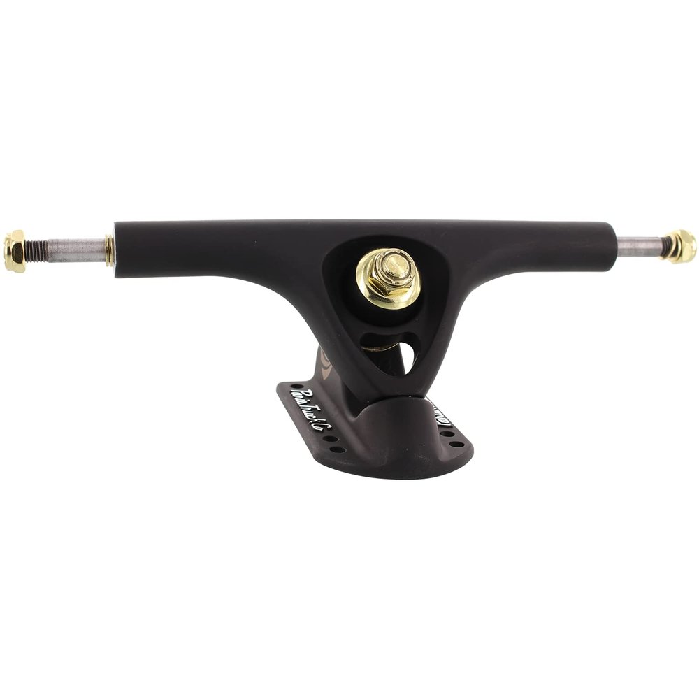 Paris Truck Company V3 180mm/43 Truck Matte Black Skateboard Trucks (Set of 2), 7.25 (10.0 inch)