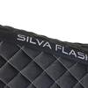 HY Silva Flash Horse Saddlepad (Pony) (Black/Silver Reflective) view 4