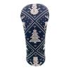 Blue & White Christmas Sweater Hybrid Club Headcover Handmade by BeeJos view 1