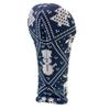Blue & White Christmas Sweater Hybrid Club Headcover Handmade by BeeJos view 4