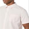 Amazon Essentials Men's Slim-Fit Short-Sleeve Poplin Shirt, Pink Double Stripe, X-Large view 3