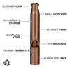 TiWhistle - Titanium Emergency Whistle (Rose Gold) view 2