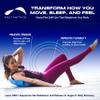 MELT Method 36 Inch Half Foam Roller for Back w/FasciaTherapy Technology - Low Density Soft Foam Roller for Physical Therapy - Half Round & Soft - Great for Pilates & Gentle Muscle Recovery view 3
