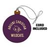 GRAPHICS & MORE Abilene Christian Wildcat Wood Christmas Tree Holiday Ornament view 2