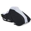 SBU Full Fitment Snowmobile Cover Compatible for The Yamaha Sidewinder S-TX GT 146model Years 2020-2021. 600 Denier Black and Gray, trailerable. view 1