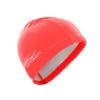 AqtivAqua Swimming Caps for Women Swim Cap Men Adult Kids Girls Boys Youth Hat (Red Color, Adult Size) view 2