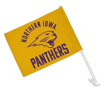 GRAPHICS & MORE Northern Iowa Panther Car Truck Flag with Window Clip On Pole Holder