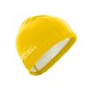 AqtivAqua Swim Cap Swimming Caps for Women Men Adult Kids Girls Boys Youth Hat (Yellow Color, Adult Size) view 2