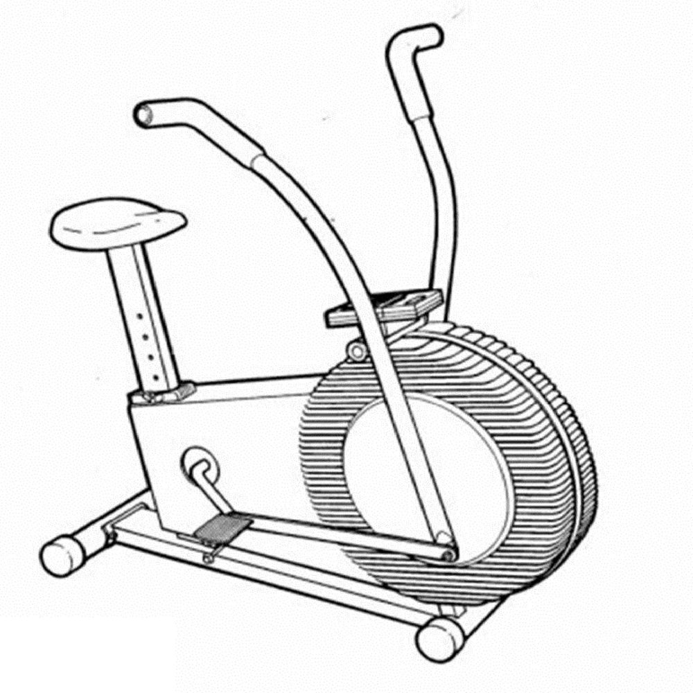H.F Owner Manual 105715 Exercise Bike, Replacement Component, Easy Install, Long-Lasting Performance, Home Gym Maintenance